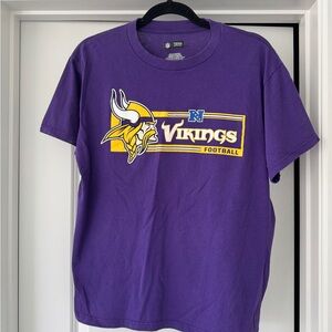NFL Team Apparel Purple Shirt
